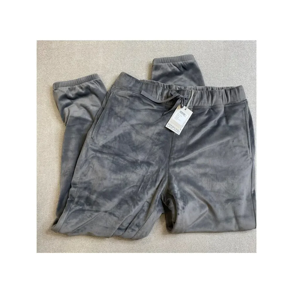 Barefoot Dreams Men's Luxechic Joggers, Carbon Gray, Medium 148$ NWT